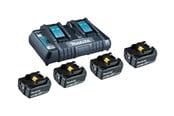 Accu & Oplader - Makita battery charger - with battery - 4 - Li-Ion - 199483-0