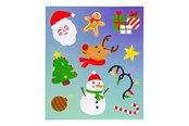Creatief spelen - LG-Imports Stickers Christmas - 8562