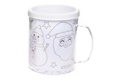 Creatief spelen - LG-Imports Color your own Mug Christmas - 8215