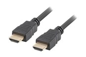 Beelscherm- en tv-kabel - Lanberg HDMI cable with Ethernet - 20 m - CA-HDMI-10CC-0200-BK