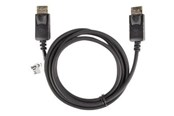 Beelscherm- en tv-kabel - Lanberg - DisplayPort cable - DisplayPort to DisplayPort - 1.8 m - CA-DPDP-10CC-0018-BK