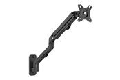 Monitorbevestiging - Gembird MA-WA1-02 mounting kit - adjustable arm - for flat panel - up to 7 kg - fine texture black - MA-WA1-02