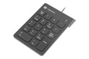 Toetsenbord - Natec Goby 2 - keypad - black - Numpad - Zwart - NKL-2022