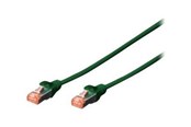 Netwerk - kabel - DIGITUS patch cable - 5 m - green RAL 6016 - 5m - DK-1644-050/G