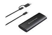 Harde schijf accessoires - Conceptronic DANTE04B - storage enclosure - dual protocol - M.2 Card (PCIe NVMe & SATA) / SATA SSD - USB-C 3.2 (Gen 2) - DANTE04B