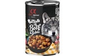 Honden - Alpha Spirit canned meatballs with beef & salvia 400g - H20164