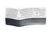 Toetsenbord - Cherry KC 4500 ERGO - Toetsenbord - Duits - Grijs - JK-4500DE-0