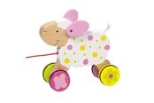 Speelgoed voor baby's - Goki Wooden Draft Animal Sheep - 54932