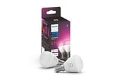 Smart Home - Philips Hue White and Color Ambiance E14 Smart luster bulb (2-pack) - 929003573602