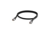 Netwerk - kabel - Ubiquiti UniFi Patch Cable Outdoor Black 1m - Zwart - 1m - UACC-CABLE-PATCH-OUTDOOR-1M-BK