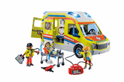 Playmobil - Playmobil City Action - Ambulance met licht en geluid - 71202