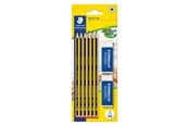 Schrijf- en tekengerei - Staedtler Pencil Noris + eraser bc 100% PEFC - 120 R BK6D