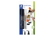 Schrijf- en tekengerei - Staedtler Marker set Lumocolor 3pcs blister - 60 BK-7