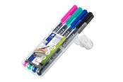 Schrijf- en tekengerei - Staedtler Universal pen Lumo M perm 4pcs Box - 317 WP4-1
