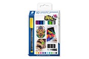 Schrijf- en tekengerei - Staedtler Universal pen Lumocolor M per 10pcs - 317 C10