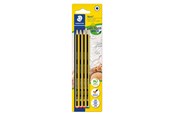 Schrijf- en tekengerei - Staedtler Pencil Noris B-HB-H x4 bc 100% PEFC - 120-S BK4D