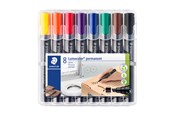 Schrijf- en tekengerei - Staedtler Marker Lumocolor permanent 8pcs.box - 350 WP8