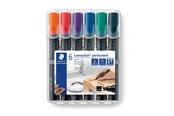 Schrijf- en tekengerei - Staedtler Marker Lumocolor permanent 6pcs.box - 350 WP6