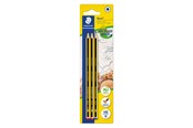 Schrijf- en tekengerei - Staedtler Pencil Noris HB-H 3pcs bc 100% PEFC - 120-S BK3