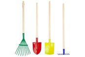 Doen-alsof spelen - Small Foot - Wooden Children's Garden Tools 4dlg. - 10838