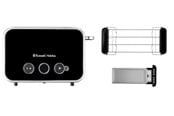 Broodrooster - Russell Hobbs Broodrooster Distinctions 2S 26430-56 - Black - 26430-56