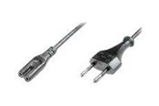 Voedingskabel (intern) - DIGITUS Euro 8 Cable - 1.8m - AK-440104-018-S