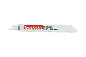 Reciprozaag - Makita saber saw blade - for metal aluminium stainless steel non-ferrous metal steel pipes steel profiles iron solid material - 5 pieces - P-04911