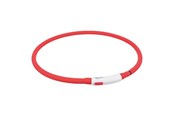 Honden - Trixie USB Flash Light Ring XS–XL: 70 cm/ø 10 mm. Red - TX12643