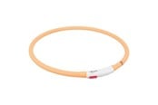 Honden - Trixie USB Flash Light Ring XS–XL: 70 cm/ø 10 mm. Orange - TX12646
