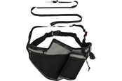 Honden - Trixie Jogging Belt with lead 70–130 cm/23cm.1.15–1.50 m/20mm - TX12769