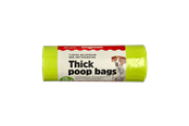 Honden - Dogman Dikke Poepzakjes met Handvatten Lime (50-pack) - 738831