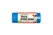 Honden - Dogman Dikke Poepzakjes met Handvatten Blauw (50-pack) - 738833