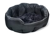 Honden - Dogman Bed Buddy Oval Black XL 90x70x26cm - 805762
