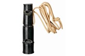 Honden - Trixie Dubbeltonige hondenfluit van buffelhoorn 9cm - TX2255