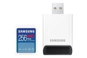 Geheugenkaart - Samsung PRO Plus SD-card + USB Card Reader - 160/120MB - 128GB - MB-SD256SB/WW