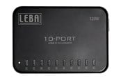 Mobiel - Adapters & Opladers - LEBA Innovation LEBA NoteCharge power adapter - 12 watts per port - 24 pin USB-C - 120 Watt - NCHAR-UB10-SC