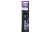 Katten - Dogman Kattenhalsband Gina met Cat Safe mechanisme en Bel Turquoise 30cm - 154503