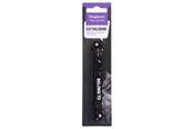 Katten - Dogman Reflecterende kattenhalsband met veiligheidssluiting en bel Zwart 10mmx20-30cm - 154510