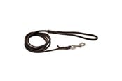 Honden - Dogman Leather Leash Lina Brown S 9mm x 180cm - 220315