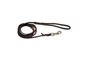 Honden - Dogman Leather Leash Lina Brown L 18mm x 180cm - 220317
