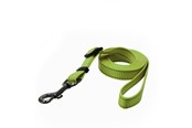 Honden - Dogman Iris Verstelbare Nylon Hondenriem Groen Klein 10mm 120-200cm - 223004