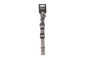 Honden - Dogman Iris Verstelbare Nylon Hondenriem Grijs Groot 20mm 120-200cm - 223022