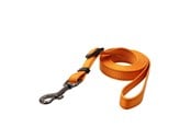 Honden - Dogman Iris Verstelbare Nylon Hondenriem Oranje Klein 10mm 120-200cm - 223024