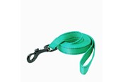 Honden - Dogman Reflective Nylon Dog Leash Iris Turquoise L 25mm 180cm - 223115