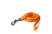 Honden - Dogman Iris Nylon Hondenriem Oranje M 20mmx180cm - 223126