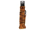 Honden - Dogman Iris gevlochten speurlijn met karabijnhaakbevestiging Oranje 6,5mm 15m - 224006
