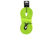 Honden - Dogman Iris Geweven Sleeplijn met Karabijnhaak Groen 20mm 15m - 224008