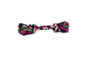 Honden - Dogman Hondenspeelgoed Vixen touw met 2 knopen L 37cm - 333335