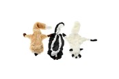 Honden - Dogman Hondenspeelgoed Skinnie Pluche Zonder Vulling Assortie Kleuren 53cm - 333742