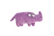 Honden - Dogman Pet Toy RhinoSweet Corduroy Squeaker 20cm - 334099